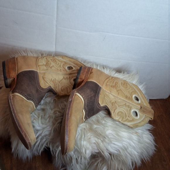 Stephy Spectator Neutral Tones Cowboy Boots 8.5 - Picture 7 of 16